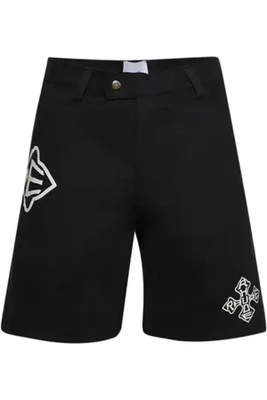 Rhude Bermudas con logo Cross