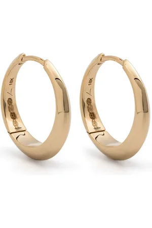 Lizzie Mandler Aros Crescent grandes en oro amarillo de 18 ct