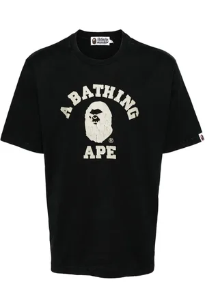 A Bathing Ape Camiseta con logo estampado