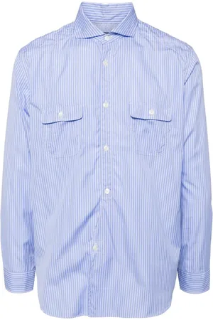 JUNYA WATANABE Camisa a rayas de manga larga