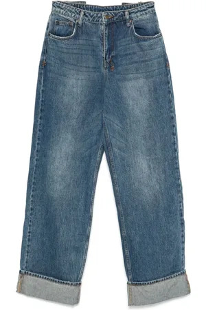 KSUBI Vaqueros Low Rider Cuffed Aged