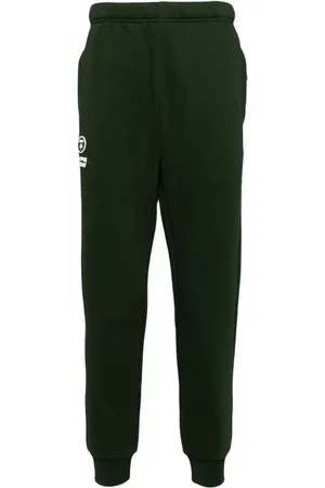 A Bathing Ape Pantalones de chándal con parche del logo