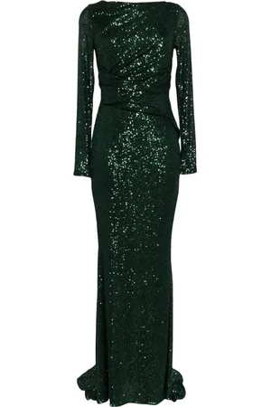 TALBOT RUNHOF Vestido de noche LGSLV Sequin