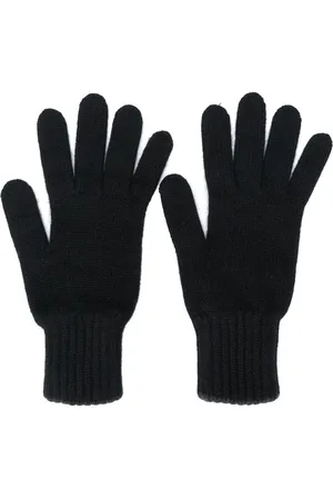PRINGLE OF SCOTLAND Guantes con detalles de canalé
