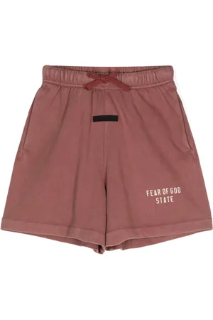 FEAR OF GOD Bermudas con logo estampado