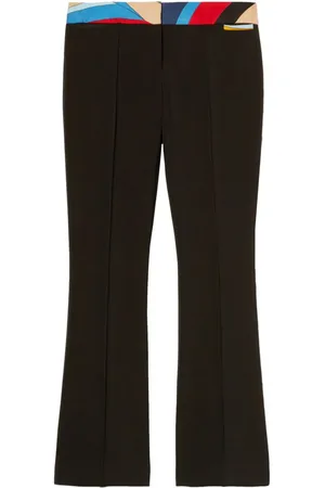 Puccini Pantalones capri con estampado abstracto