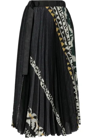 SACAI Falda plisada