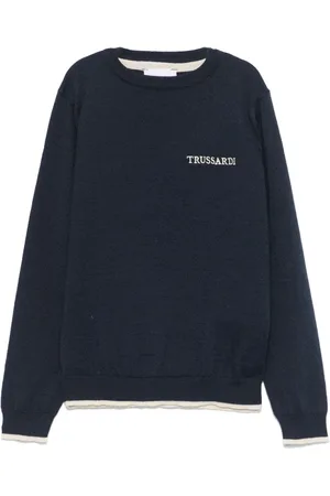 Trussardi Jersey con logo bordado