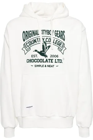 Chocoolate Sudadera con capucha y estampado gráfico