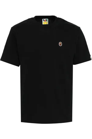 A Bathing Ape Camiseta con parche del logo