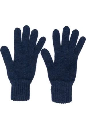 PRINGLE OF SCOTLAND Guantes con detalles de canalé