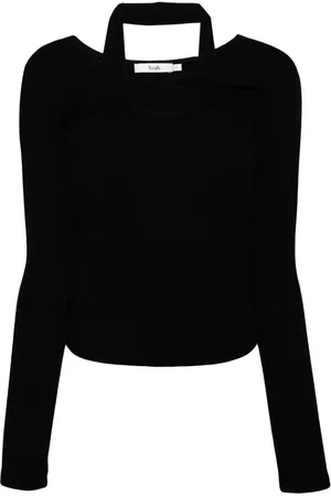 B+AB Top con detalle retorcido