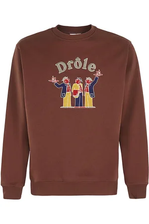 Drôle de Monsieur Sudadera con logo estampado