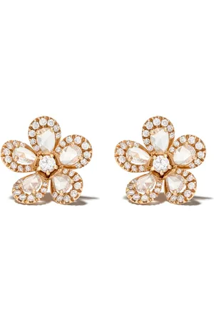 David Morris Pendientes Miss Daisy grandes con apliques
