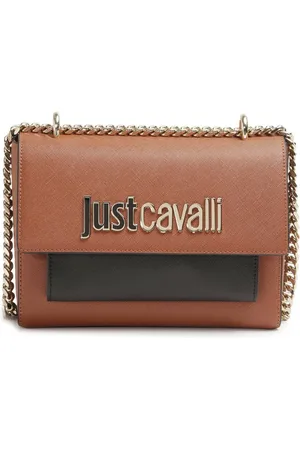 Roberto Cavalli Bandolera con placa del logo