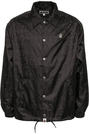 A Bathing Ape Sobrecamisa con monograma