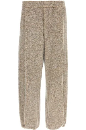 WOOYOUNGMI Pantalones de chándal anchos de dos tonos