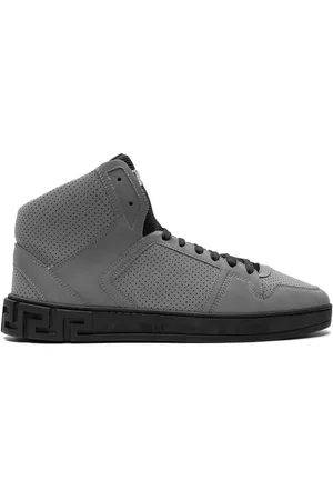 VERSACE Zapatillas altas con motivo Greca en relieve