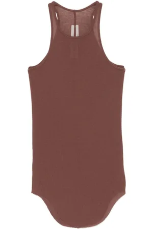Rick Owens Top Basic Rib sin mangas