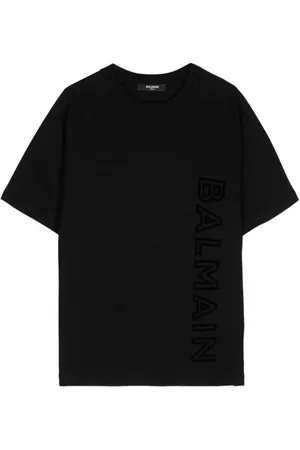 Balmain Camiseta con parche del logo