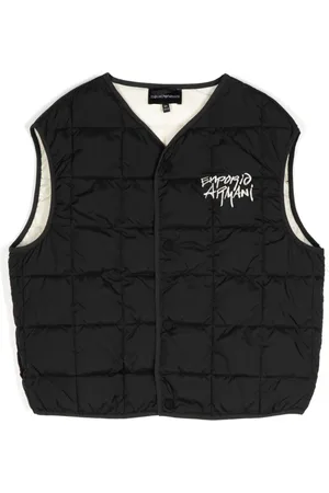 Emporio Armani Plumífero con logo bordado