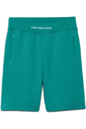 Calvin Klein Pantalones cortos de deporte con logo en la cintura