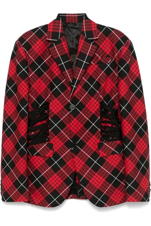 Jean Paul Gaultier Blazer a cuadros