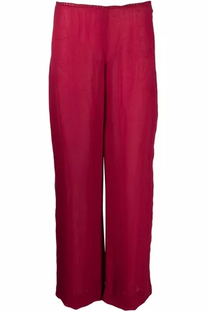 Gianfranco Ferré Pantalones rectos de talle alto