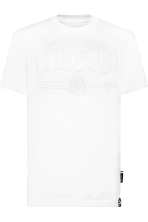 Philipp Plein Camiseta con bordado Gothic Plein