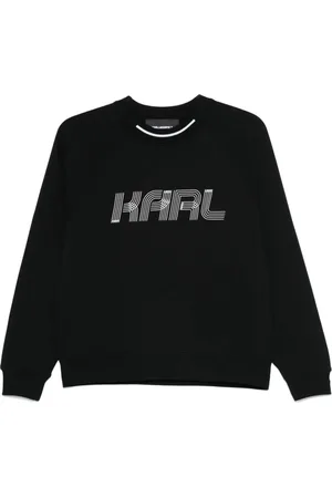 Karl Lagerfeld Sudadera con apliques del logo