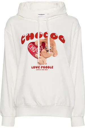 Chocoolate Sudadera con capucha y estampado gráfico