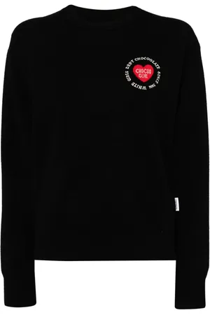 Chocoolate Jersey de intarsia con logo