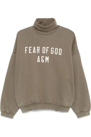 FEAR OF GOD Sudadera con logo estampado