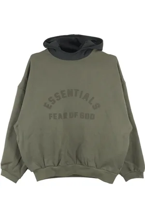 FEAR OF GOD Sudadera con capucha y logo estampado