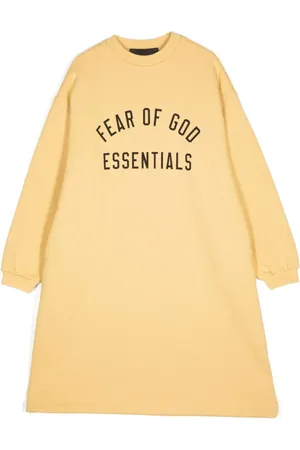 FEAR OF GOD Vestido con logo estampado