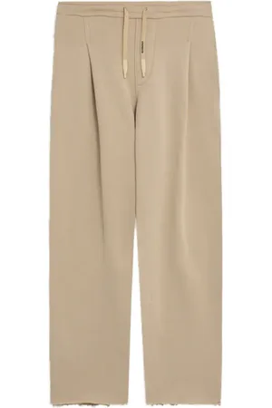A PAPER KID Pantalones de chándal con parche del logo