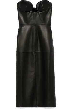 Nensi Dojaka Vestido midi liso