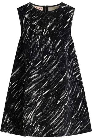 Marni Vestido corto con motivo abstracto