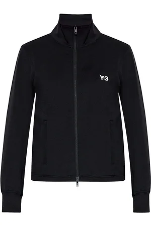 Y-3 Sudadera con cremallera y logo