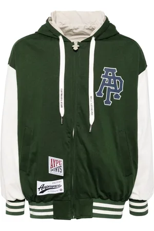 A Bathing Ape Chaqueta bómber con aplique del logo