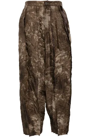 CHIAHUNG SU Pantalones con diseño patchwork