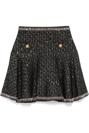 Giambattista Valli Falda corta de tweed
