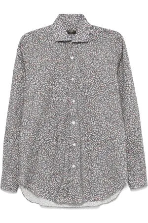 BARBA Camisa con estampado floral