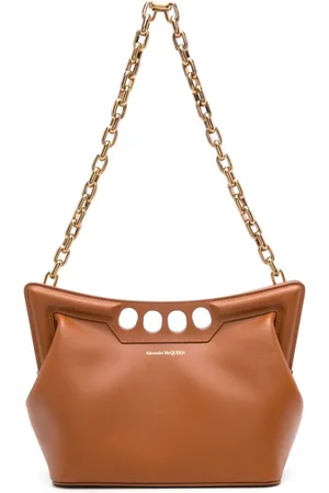 Alexander McQueen Bolso de hombro The Peak pequeño