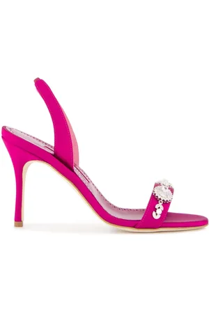 Manolo Blahnik Sandalias Lamisan con tacón de 90 mm