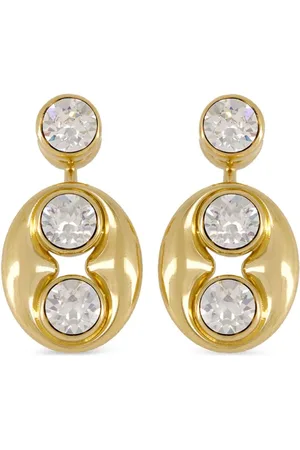 Amina Muaddi Pendientes Iris