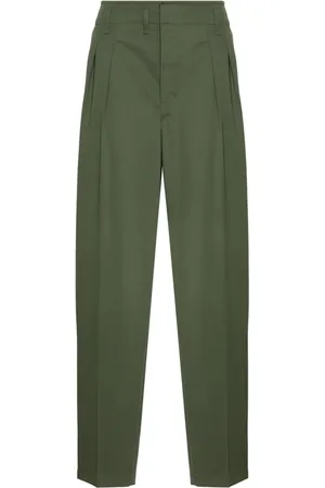 LEMAIRE Pantalones ajustados con pinzas