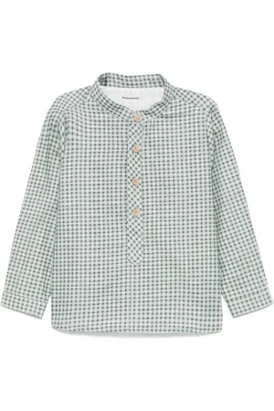 PAZ RODRIGUEZ Camisa a cuadros gingham