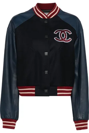 CHANEL Chaqueta bómber Spring Letterman 2004