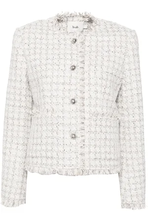 B+AB Chaqueta con acabado sin rematar